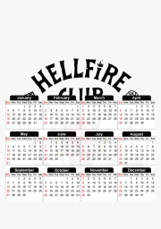 Calendrier Hellfire Club
