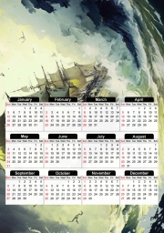 Calendrier Ocean Ship Painting