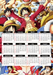 Calendrier One Piece Luffy