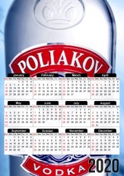 Calendrier Poliakov vodka