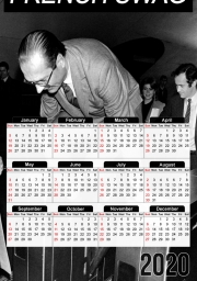 Calendrier President Chirac Metro French Swag