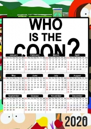 Calendrier Who is the Coon ? Tribute South Park cartman