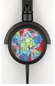 Casque Audio Abstract Cool Cubes