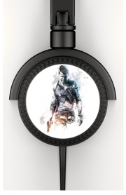 Casque Audio Uncharted Nathan Drake Watercolor Art