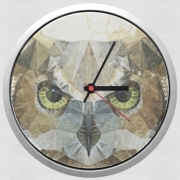 Horloge Murale abstract owl