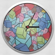 Horloge Murale Abstract Cool Cubes
