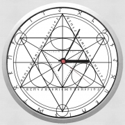 Horloge Murale Arcane Magic Symbol