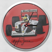 Horloge Murale Ayrton Senna Formule 1 King