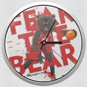 Horloge Murale Beasts Collection: Fear the Bear
