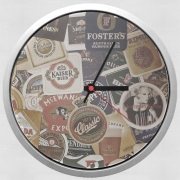 Horloge Murale Beers of the world