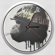 Horloge Murale Born To Kill