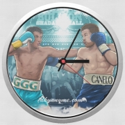 Horloge Murale Canelo vs Golovkin 16 September