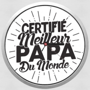 Horloge Murale Certifié meilleur papa du monde