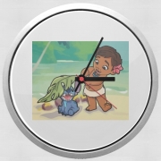 Horloge Murale Disney Hangover Moana and Stich