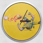 Horloge Murale FantaSweden Zlatan Swirl