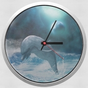 Horloge Murale Freedom Of Dolphins