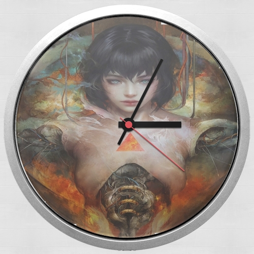 Horloge Murale Ghost in the shell Fan Art