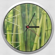 Horloge Murale green bamboo