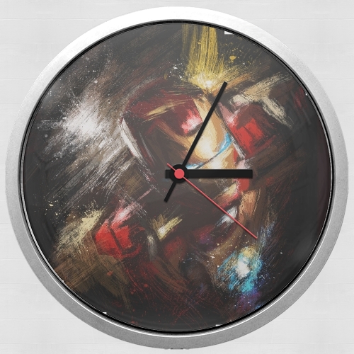 Horloge Murale Grunge Ironman