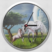 Horloge Murale Amour cheval pour toujous