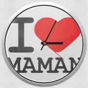 Horloge Murale I love Maman