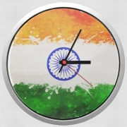 Horloge Murale Indian Paint Spatter