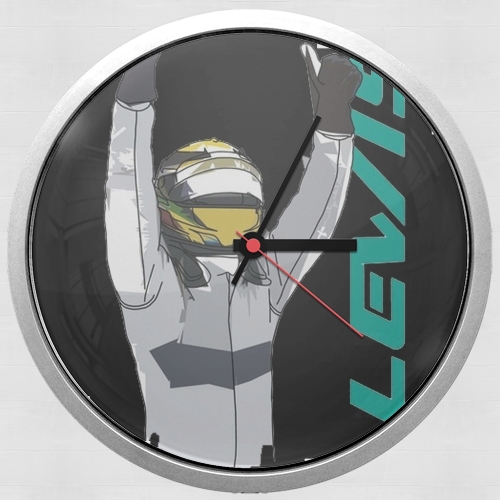 Horloge Murale Lewis Hamilton F1