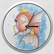 Horloge Murale Magicarpe Pokemon Eau