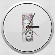 Horloge Murale Miss Mime