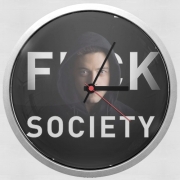 Horloge Murale Mr Robot Fuck Society