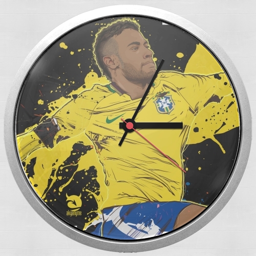 Horloge Murale Neymar Carioca Paris