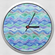 Horloge Murale Ocean Pattern