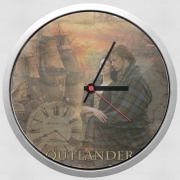Horloge Murale Outlander Collage