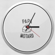 Horloge Murale Papa Motard Moto Passion