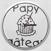 Horloge Murale Papy gâteau