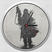 Horloge Murale Post Apocalyptic Warrior