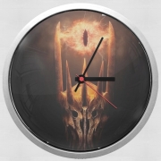 Horloge Murale Sauron Eyes in Fire