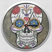 Horloge Murale Skull