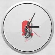 Horloge Murale Trash Polka - Female Samurai