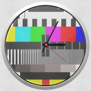 Horloge Murale tv test screen