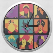 Horloge Murale Villains pop