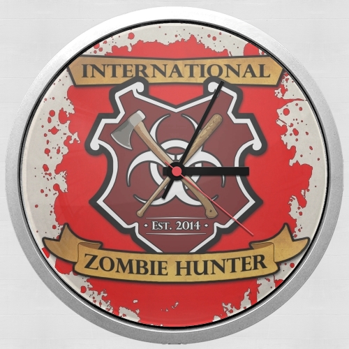 Horloge Murale Zombie Hunter