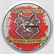 Horloge Murale Zombie Hunter