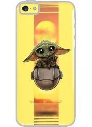 Coque Iphone 5C Transparente Baby Yoda