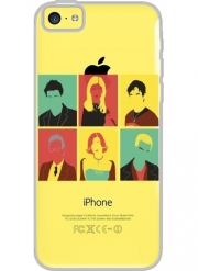 Coque Iphone 5C Transparente Buffy Pop