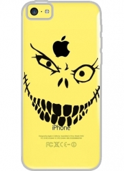 Coque Iphone 5C Transparente Crazy Monster Grin