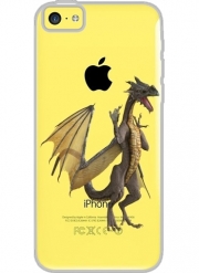 Coque Iphone 5C Transparente Dragon Land 2