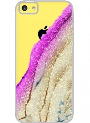 Coque Iphone 5C Transparente FLAWLESS PINK