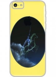 Coque Iphone 5C Transparente Knight in ghostly armor