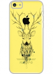 Coque Iphone 5C Transparente Poetic Deer